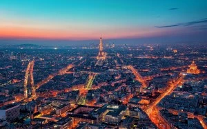 Paris by night.